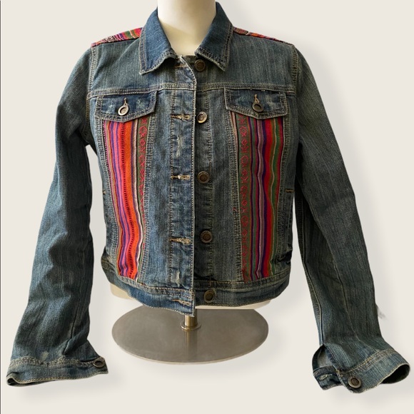 Hot Kiss Jackets & Blazers - Hot Kiss Cropped Denim Jacket
